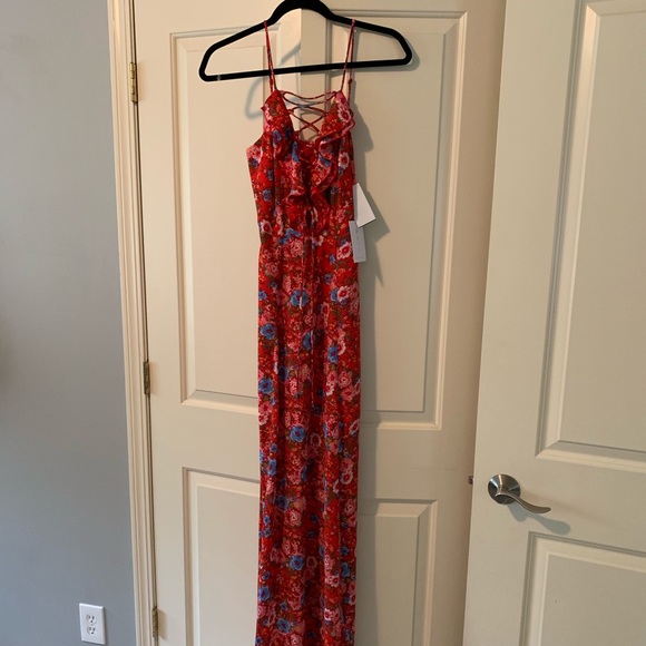 Floral Maxi Dress - Picture 1 of 4